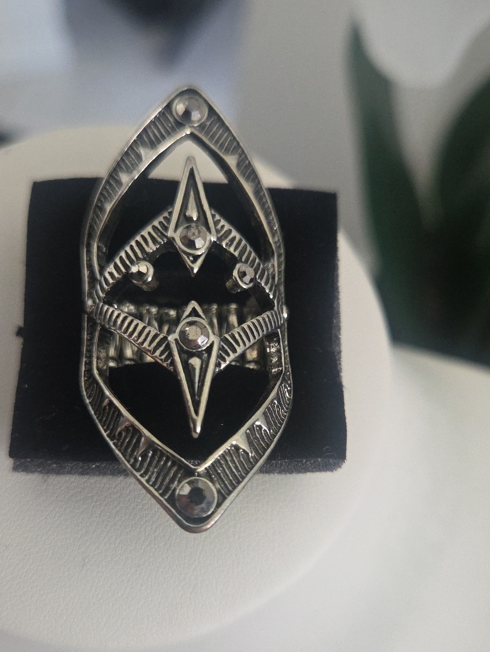 Paparazzi Silver Statement Ring NWT